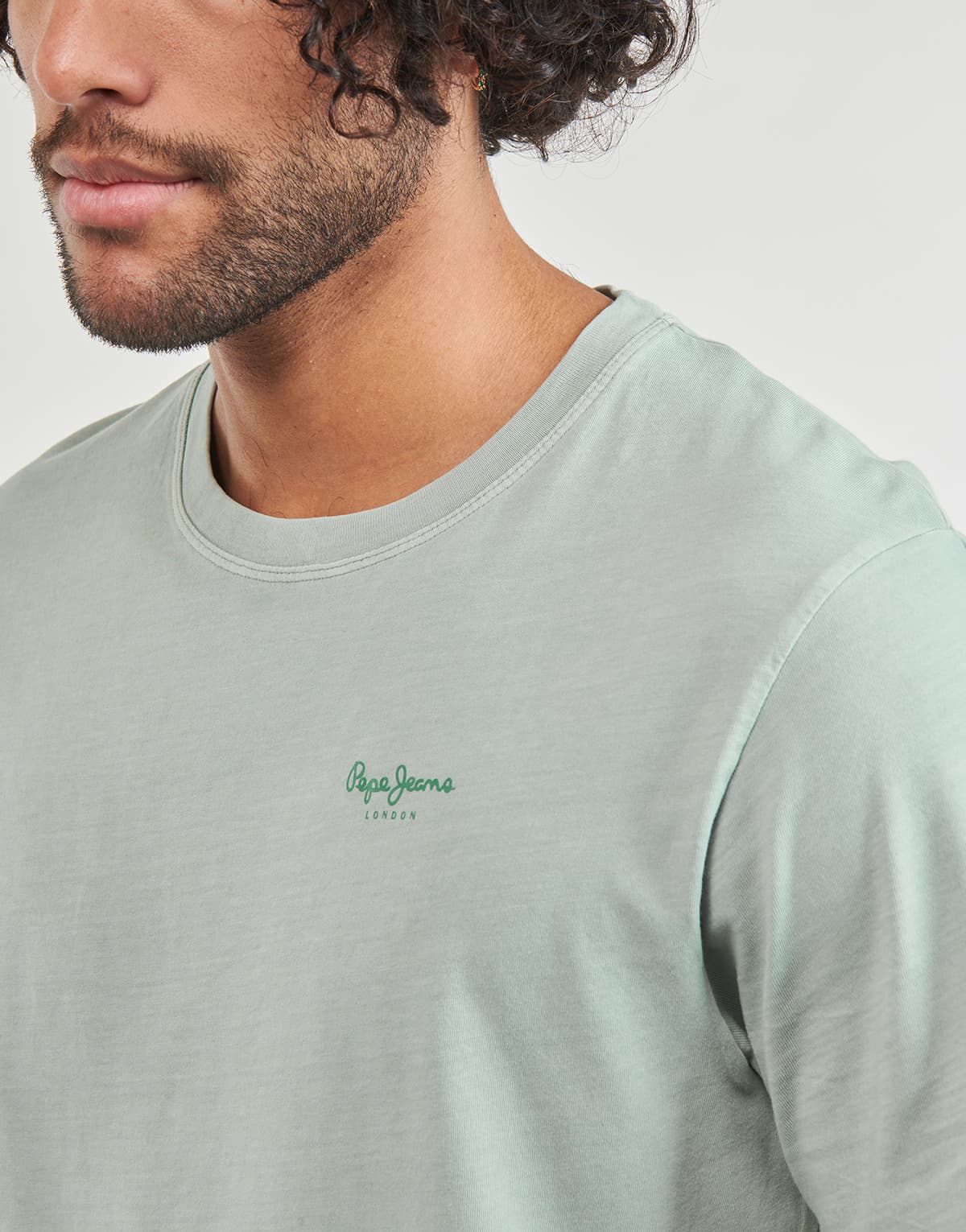 Men's T-Shirts Pepe Jeans Gray