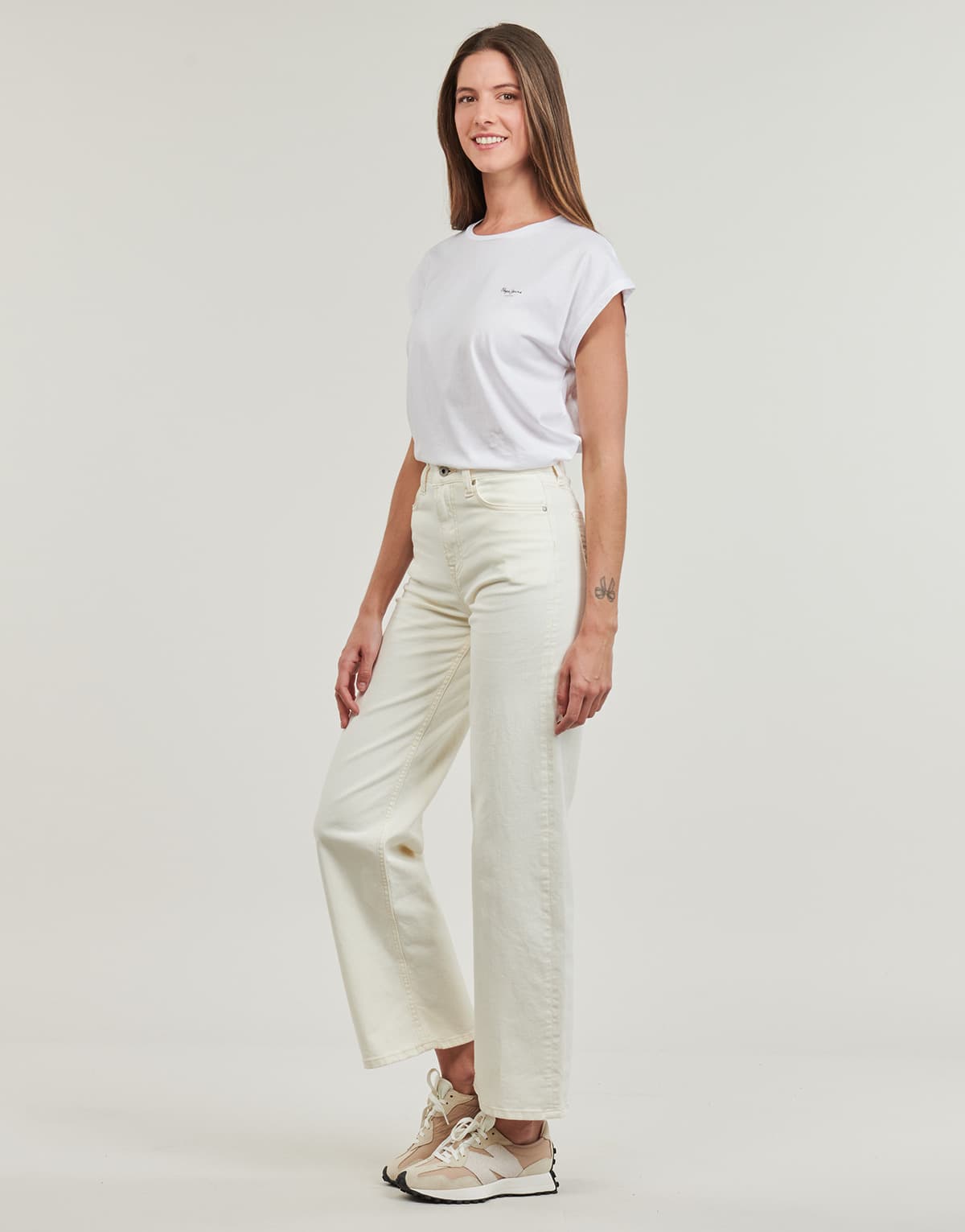 Women's T-Shirts Pepe Jeans White