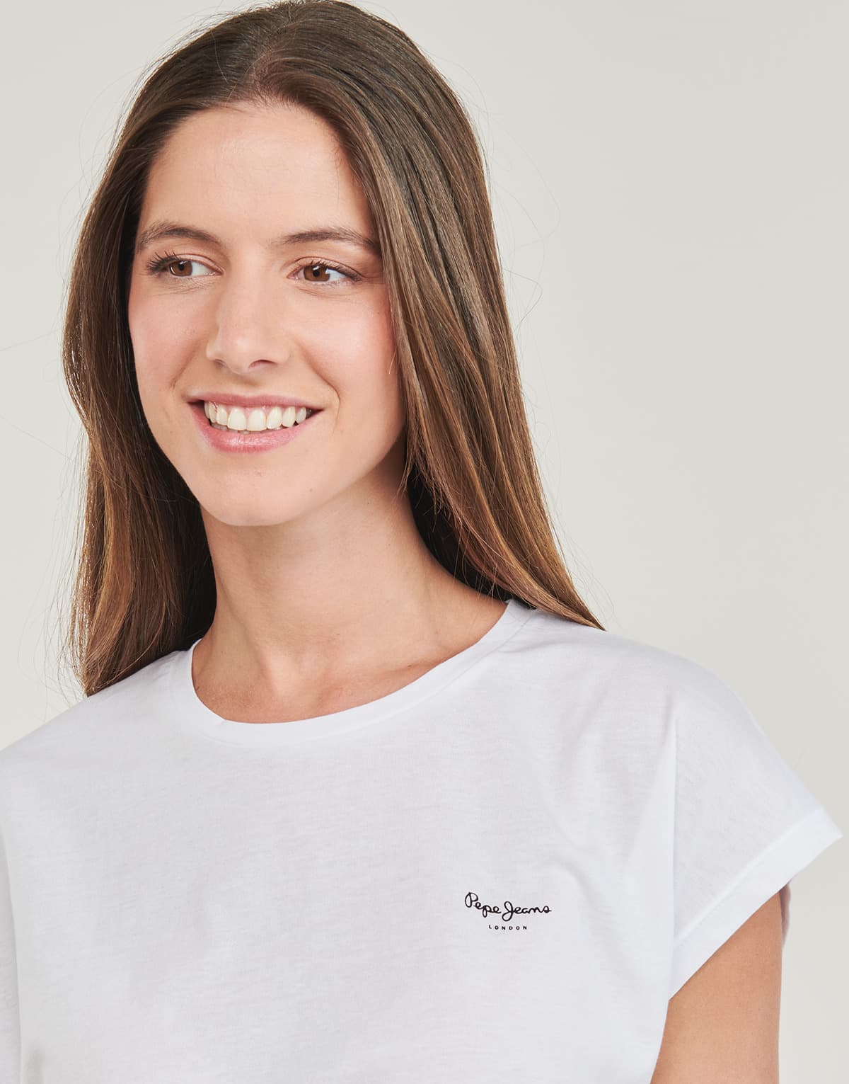 Women's T-Shirts Pepe Jeans White