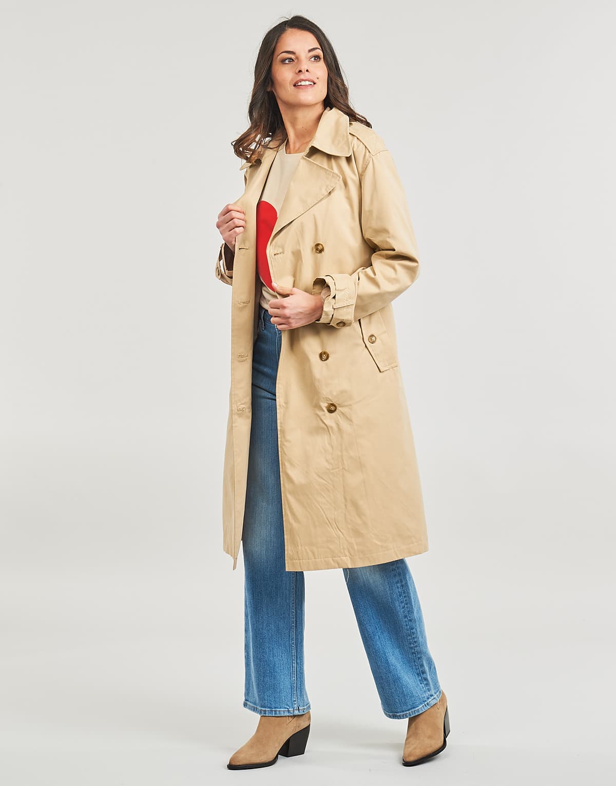 Women's Coats Pepe Jeans Beige
