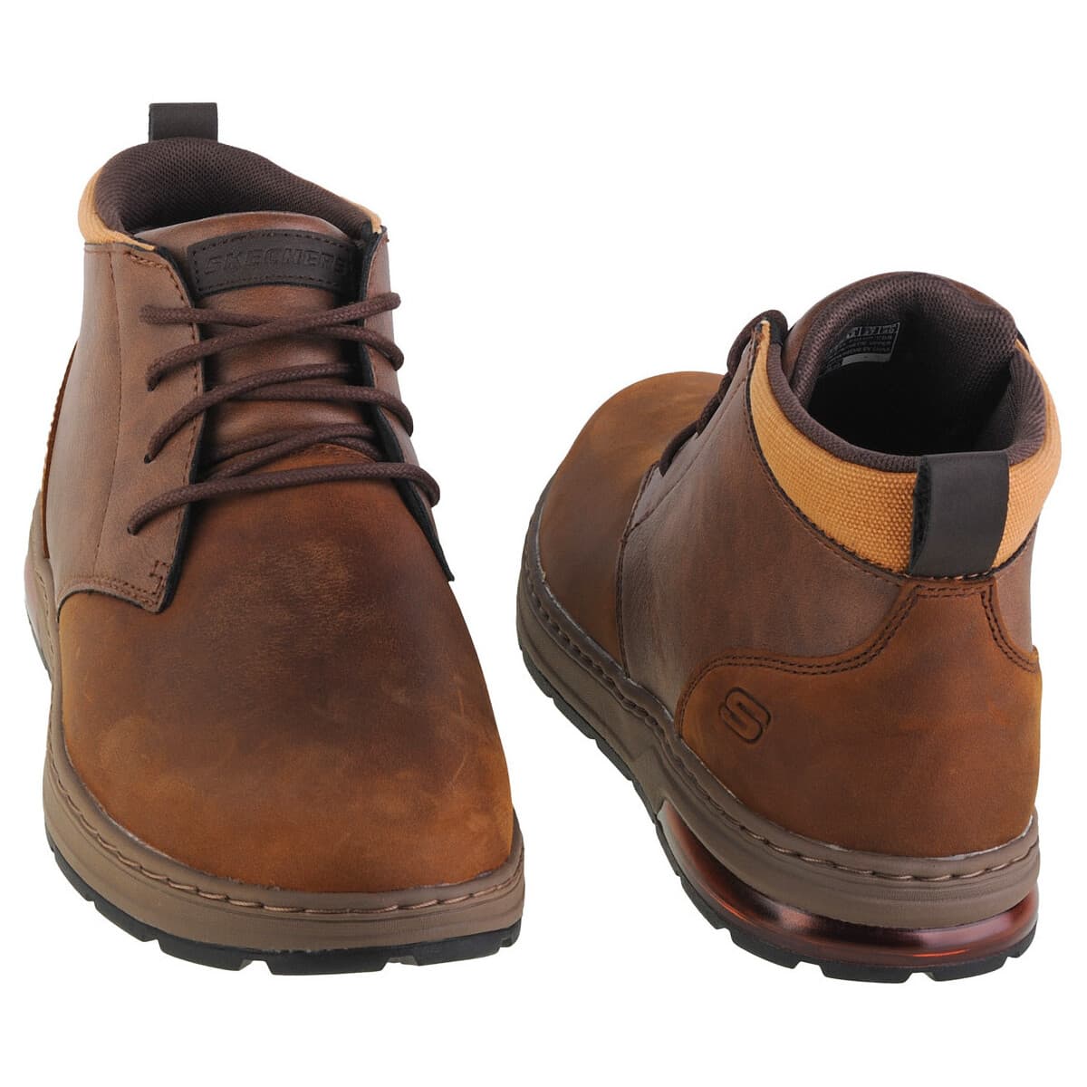 Men's Boots Skechers Brown