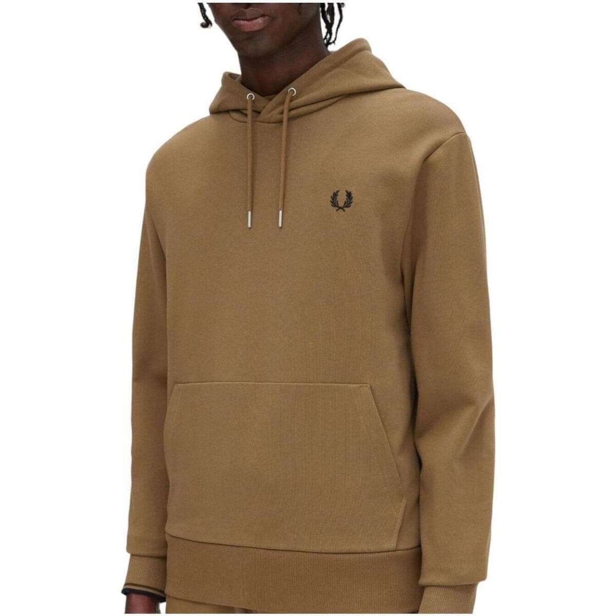 Men's Sweatshirts Fred Perry Brown