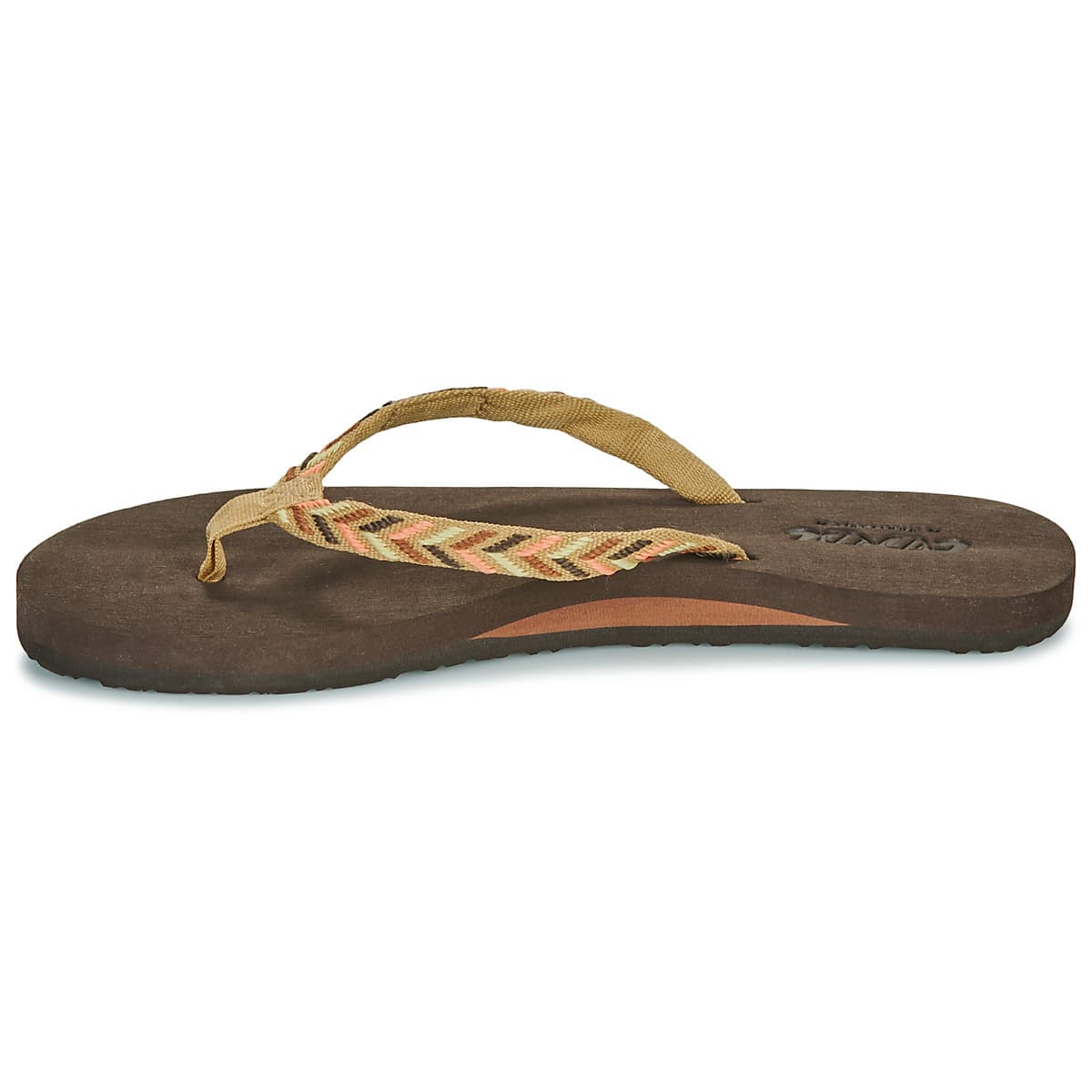 Women's Flip Flops Cool shoe Brown