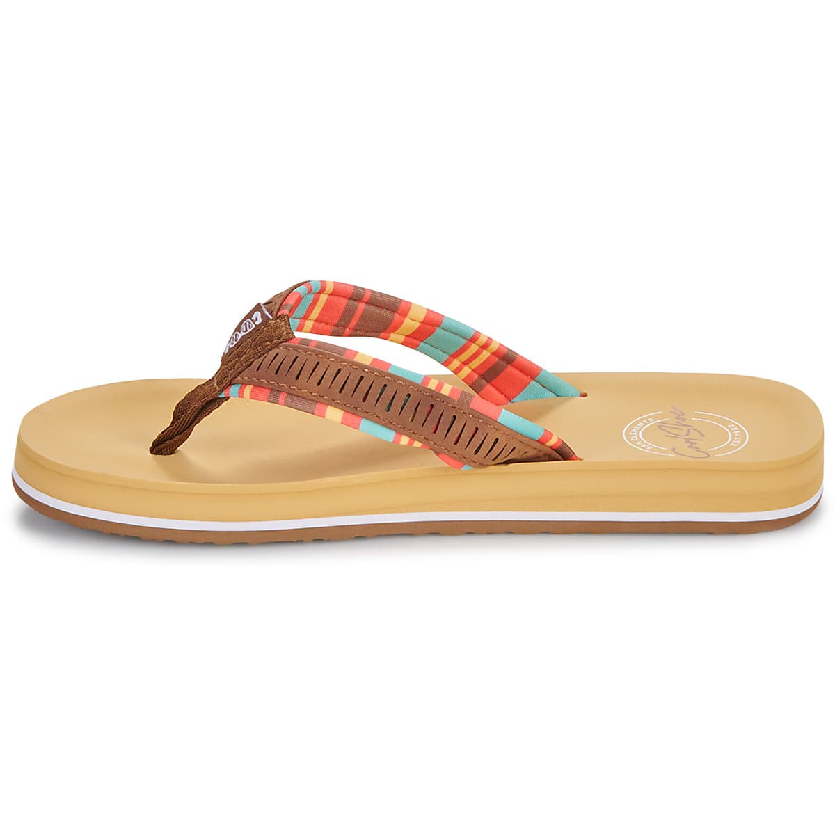 Women's Flip Flops Cool shoe Brown