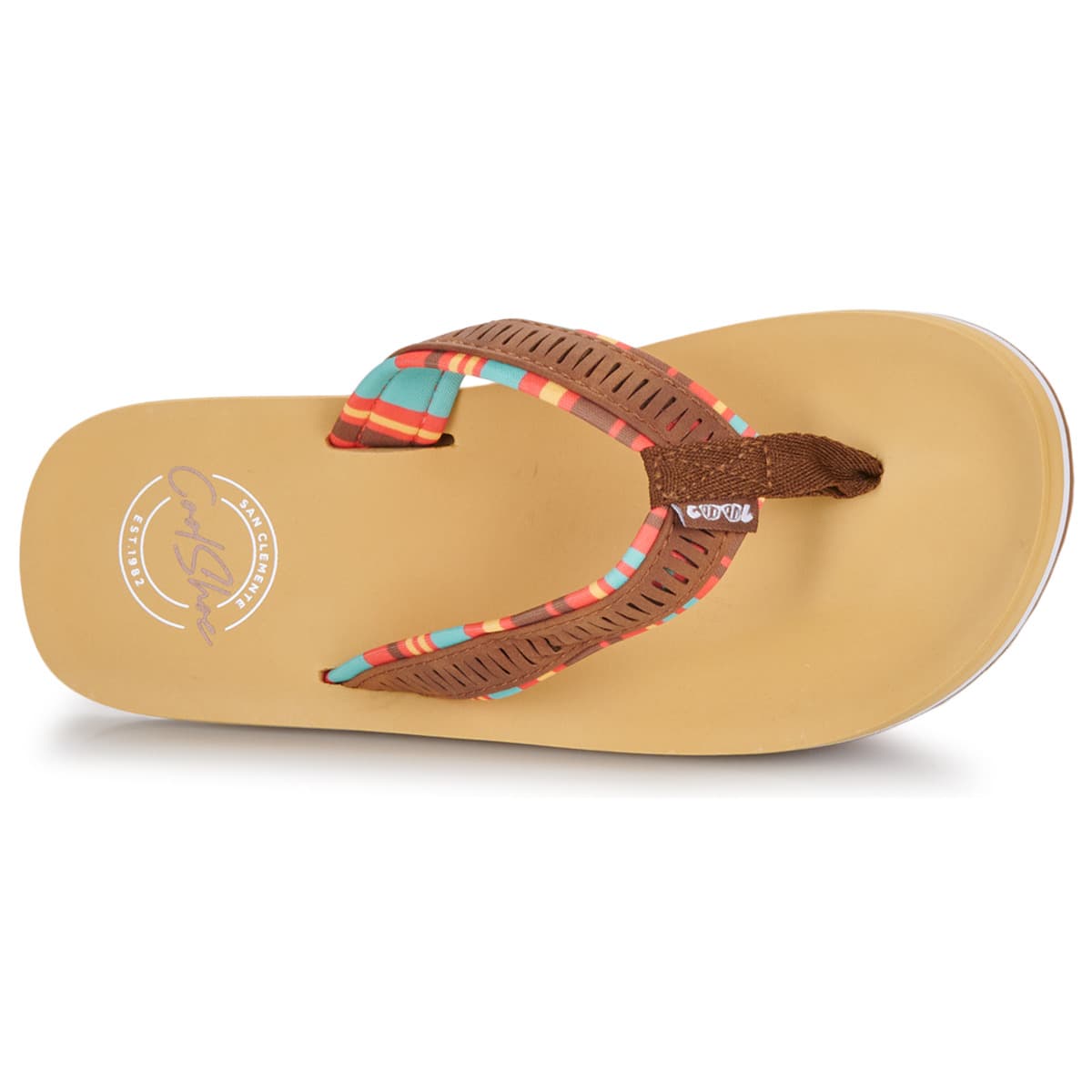 Women's Flip Flops Cool shoe Brown
