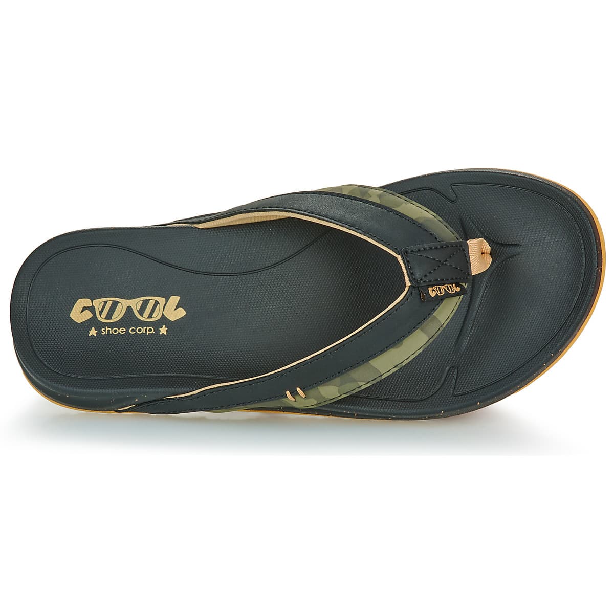 Men's Flip Flops Cool shoe Black