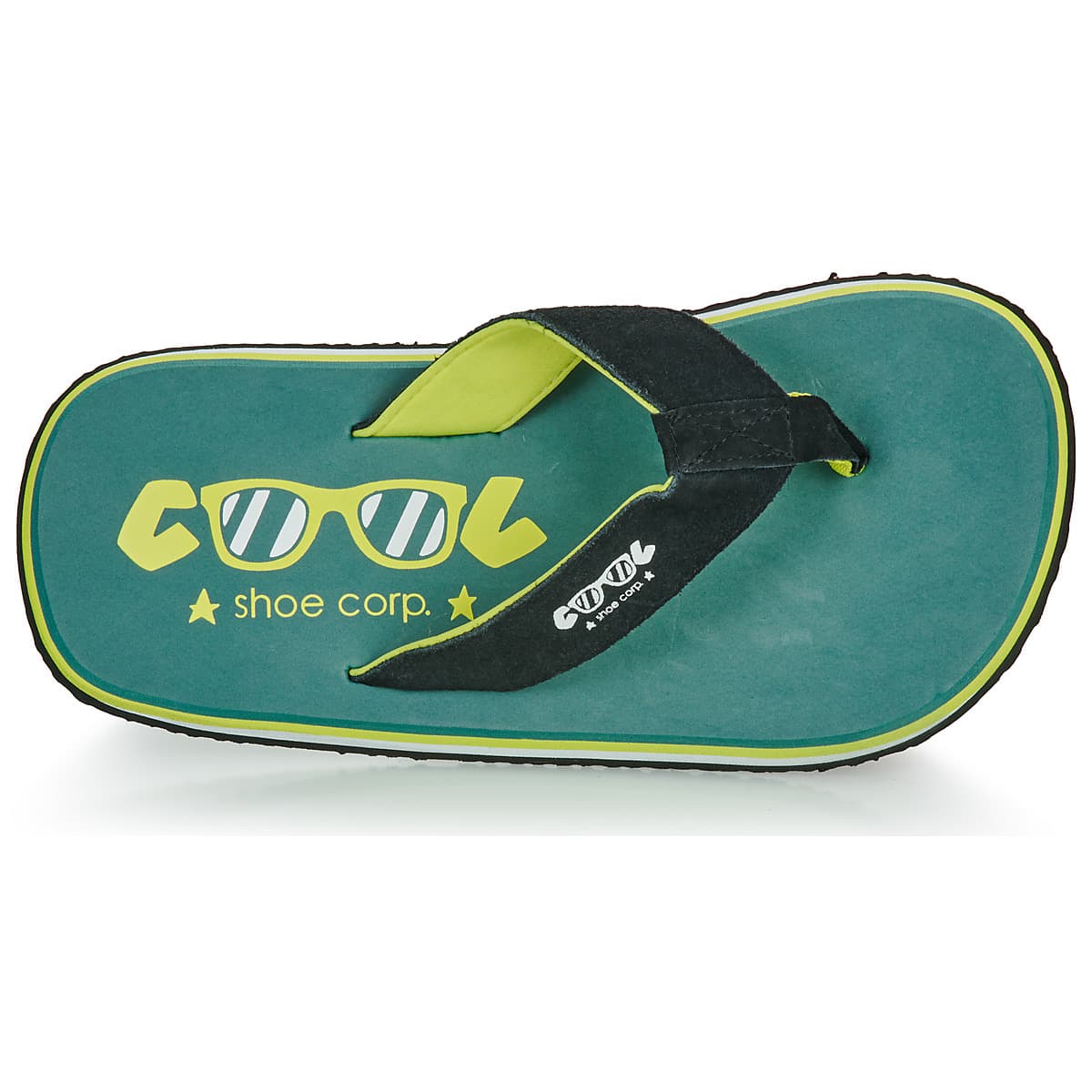 Men's Flip Flops Cool shoe Green