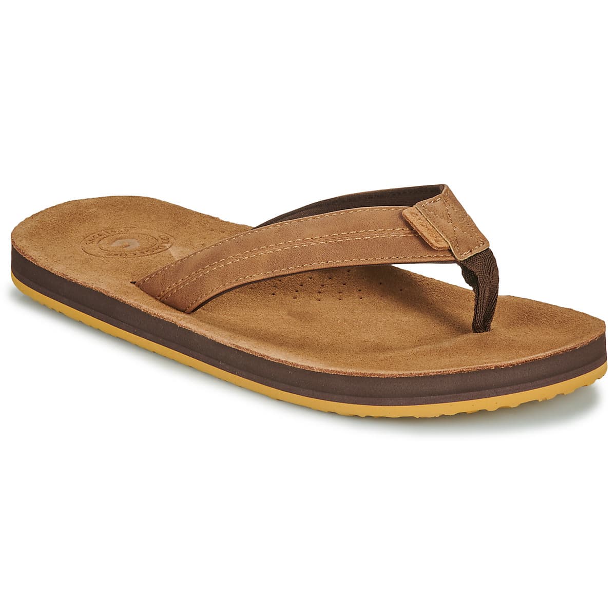 Men's Flip Flops Cool shoe Brown