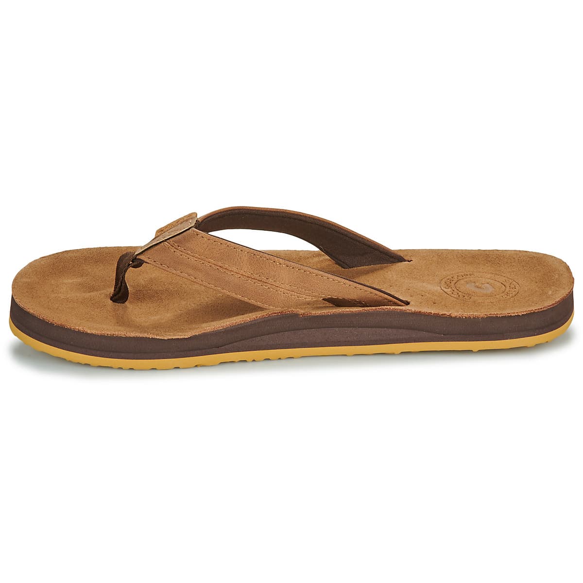 Men's Flip Flops Cool shoe Brown