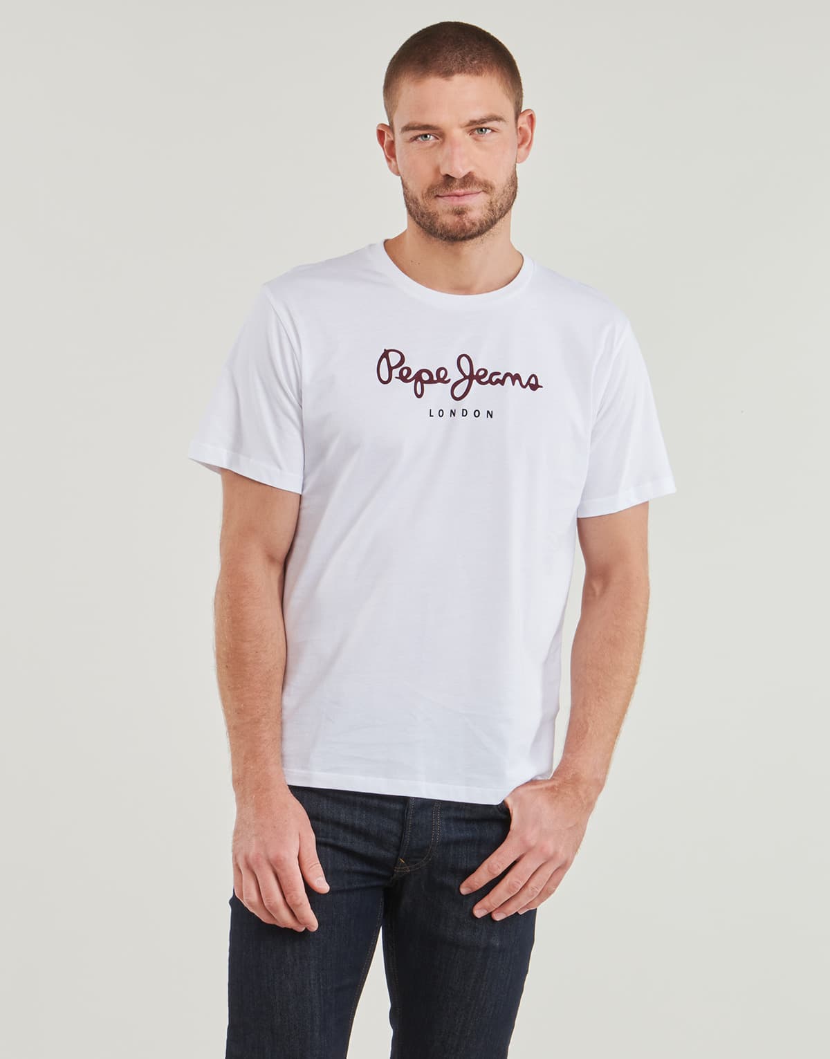 Men's T-Shirts Pepe Jeans White