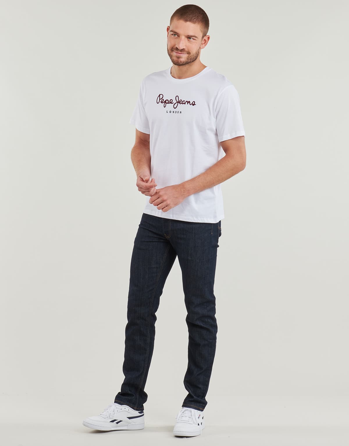 Men's T-Shirts Pepe Jeans White