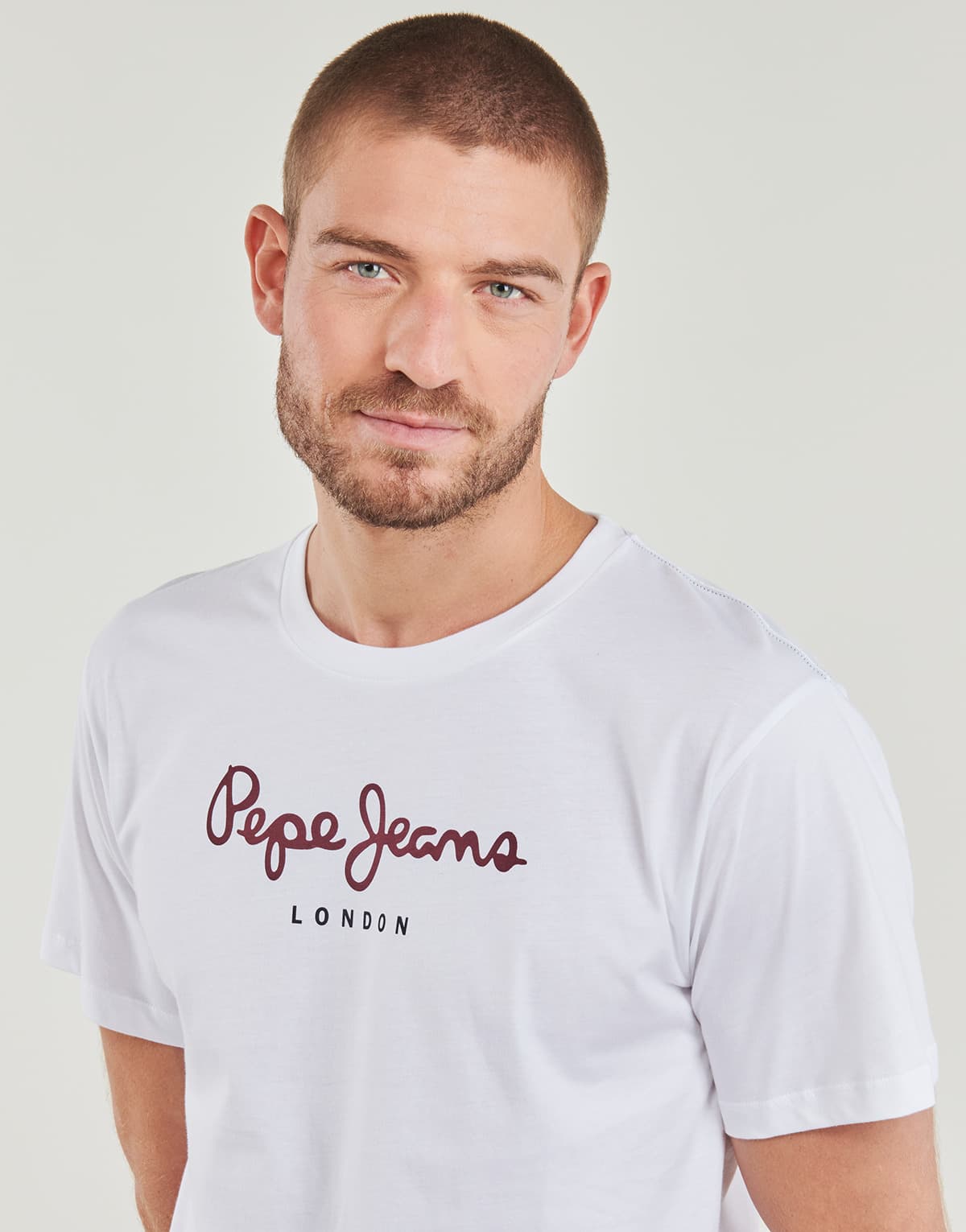Men's T-Shirts Pepe Jeans White