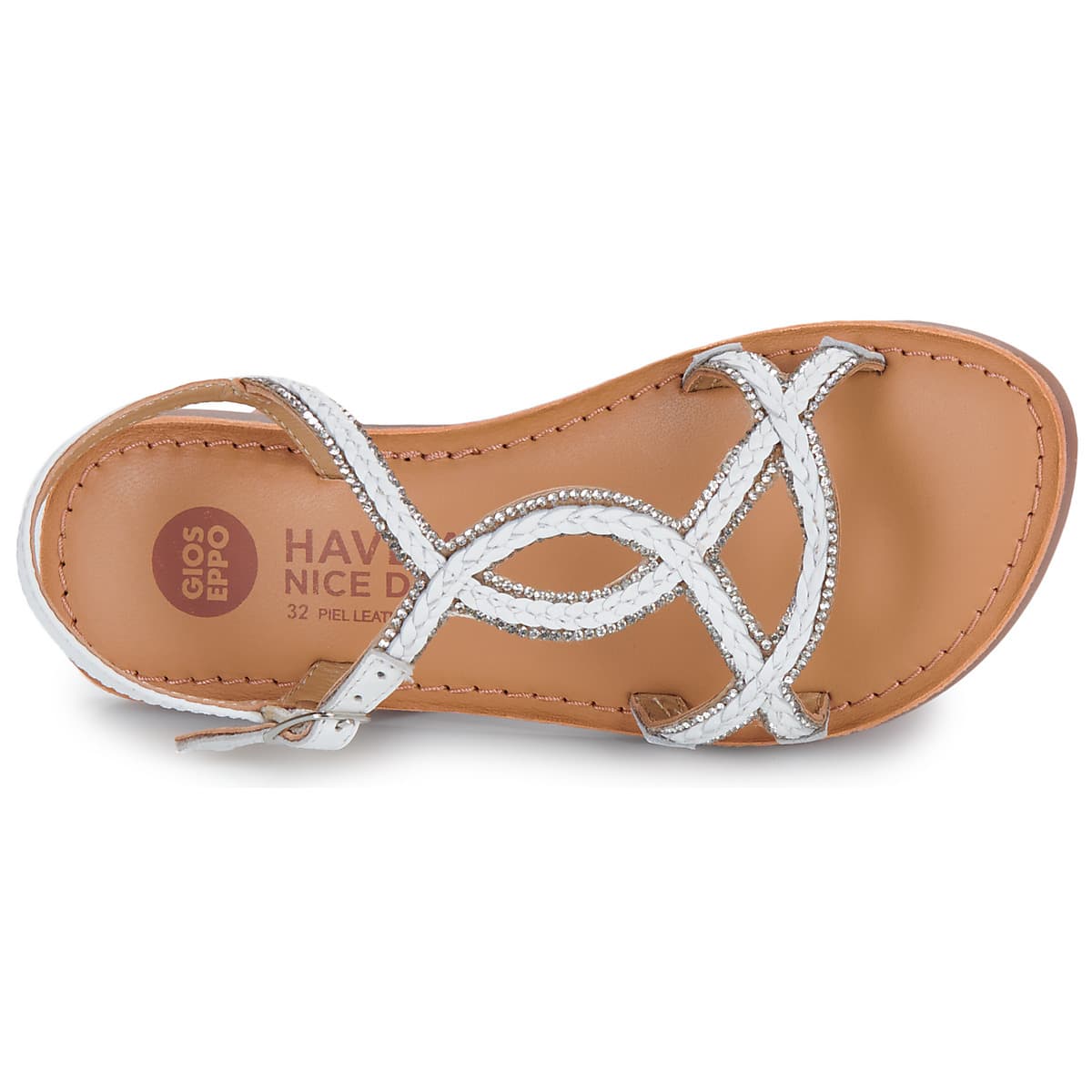 Girls' Sandals Gioseppo White