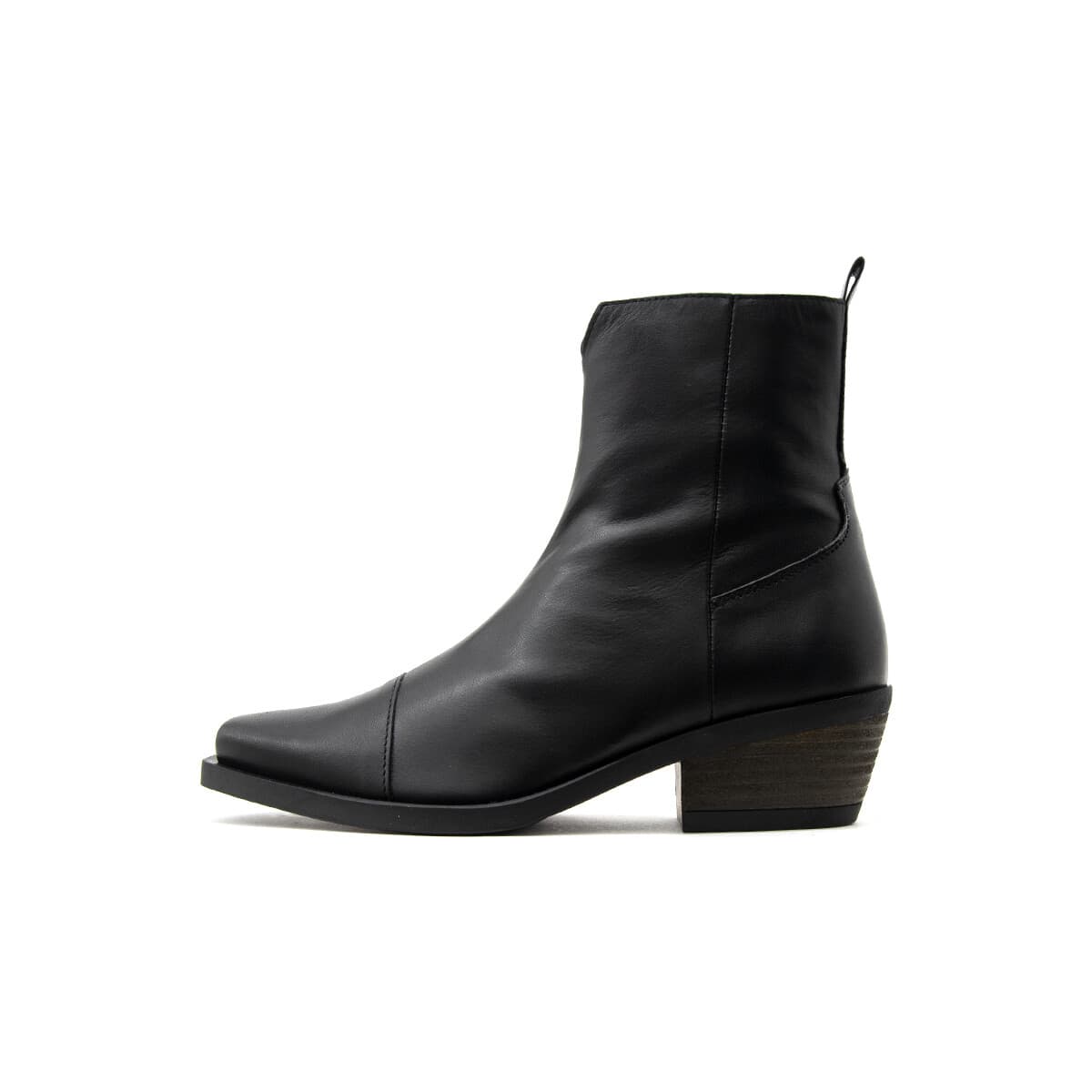 Μποτάκια/Low boots Creator LEATHER ANKLE BOOTS WOMEN