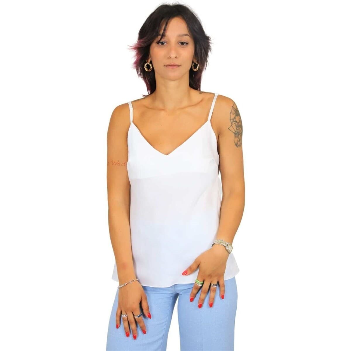 Women's T-Shirts Zahjr White