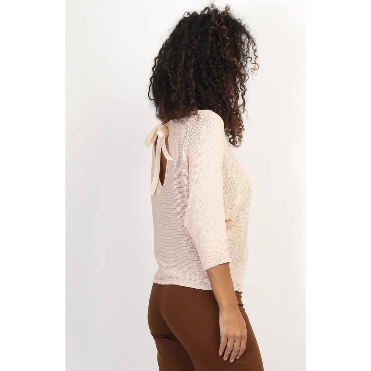 Women's Sweaters La Modeuse Beige