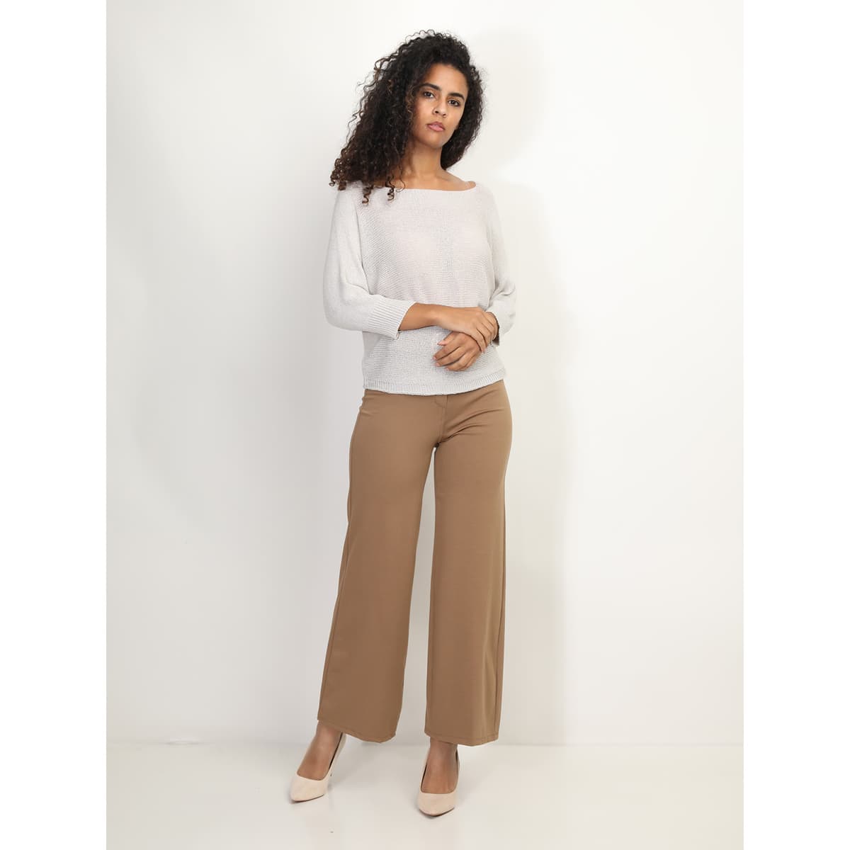 Women's Sweaters La Modeuse Gray