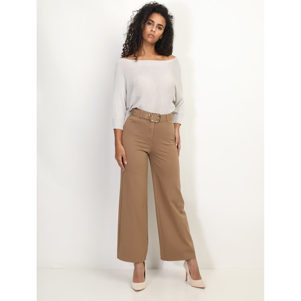 Women's Sweaters La Modeuse Gray