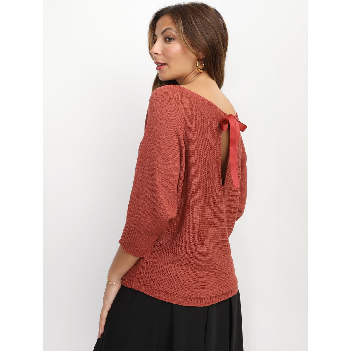 Women's Sweaters La Modeuse Red