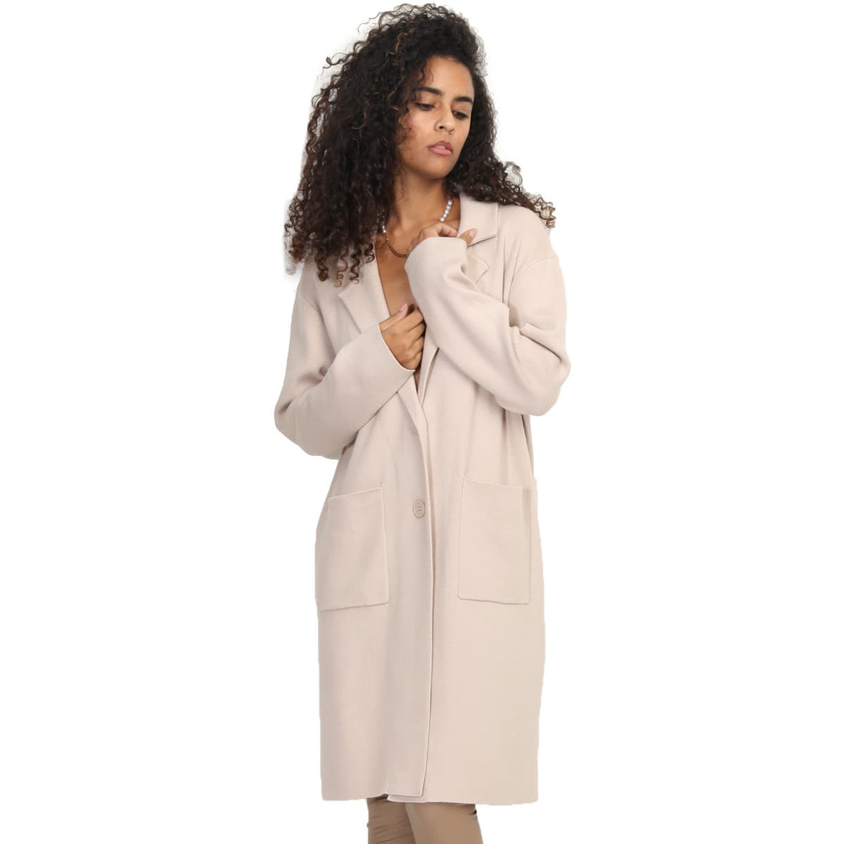 Women's Jackets La Modeuse Beige