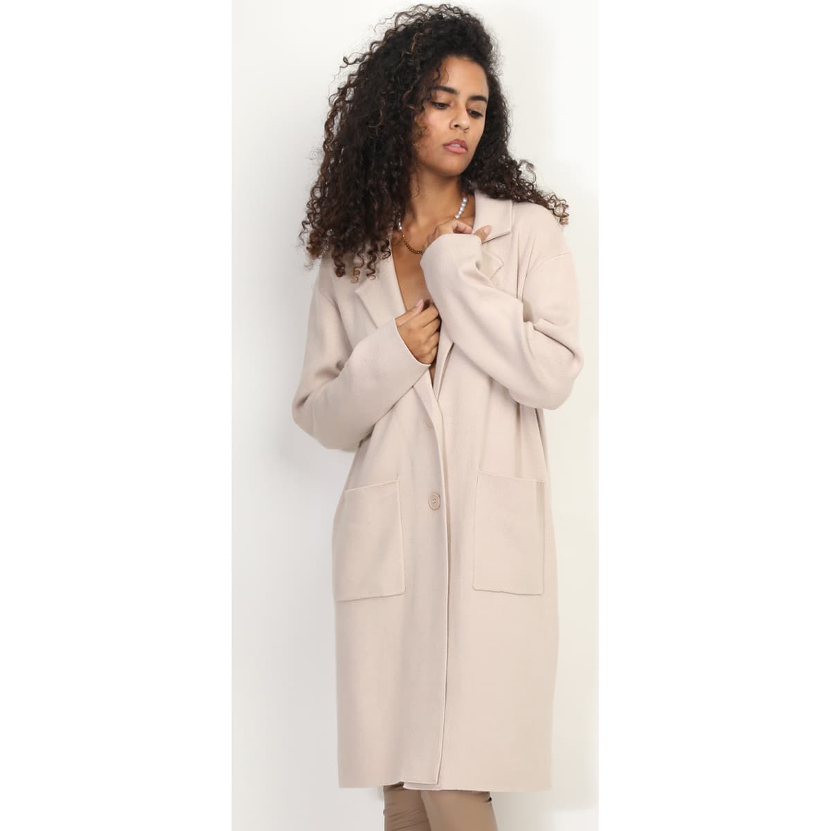 Women's Jackets La Modeuse Beige