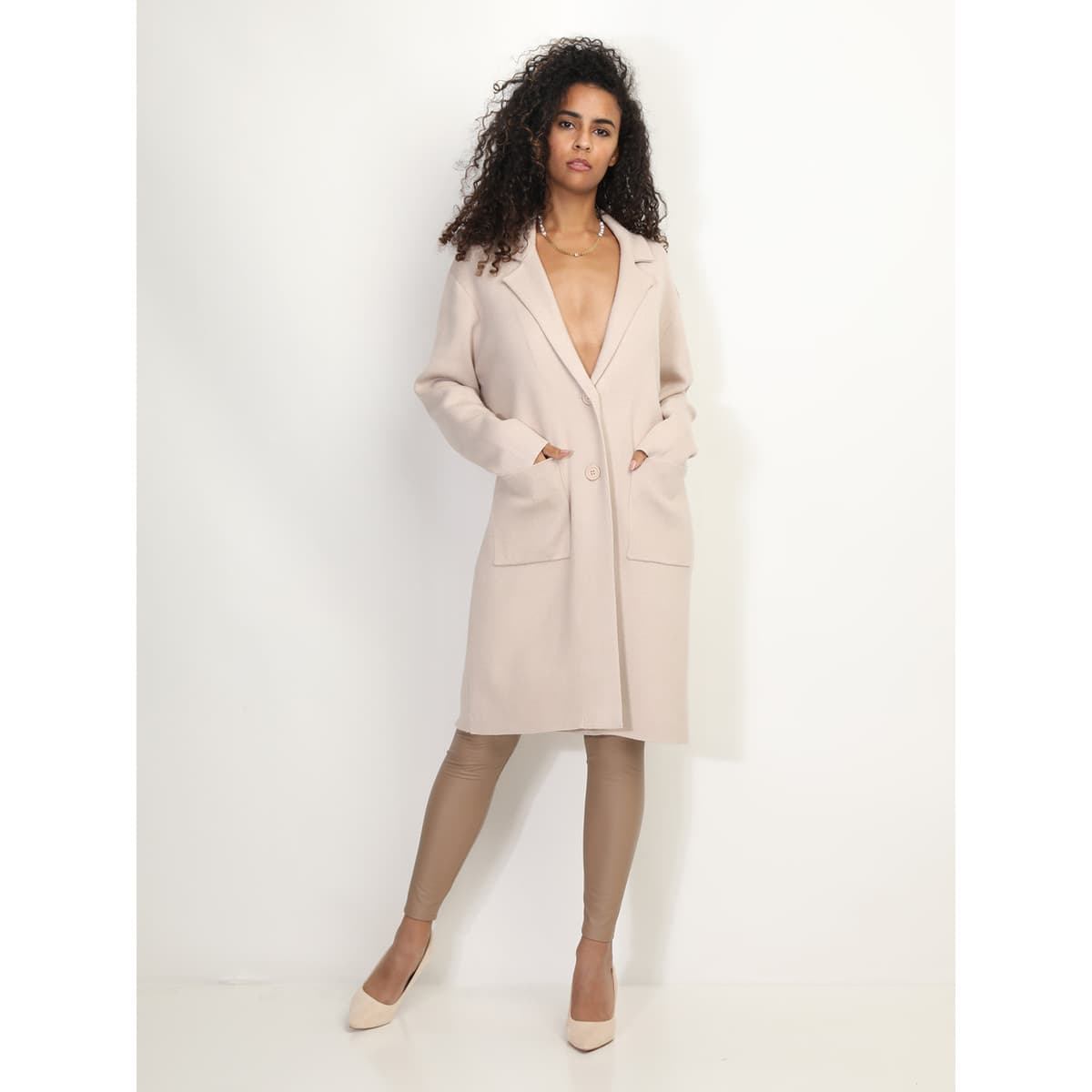 Women's Jackets La Modeuse Beige