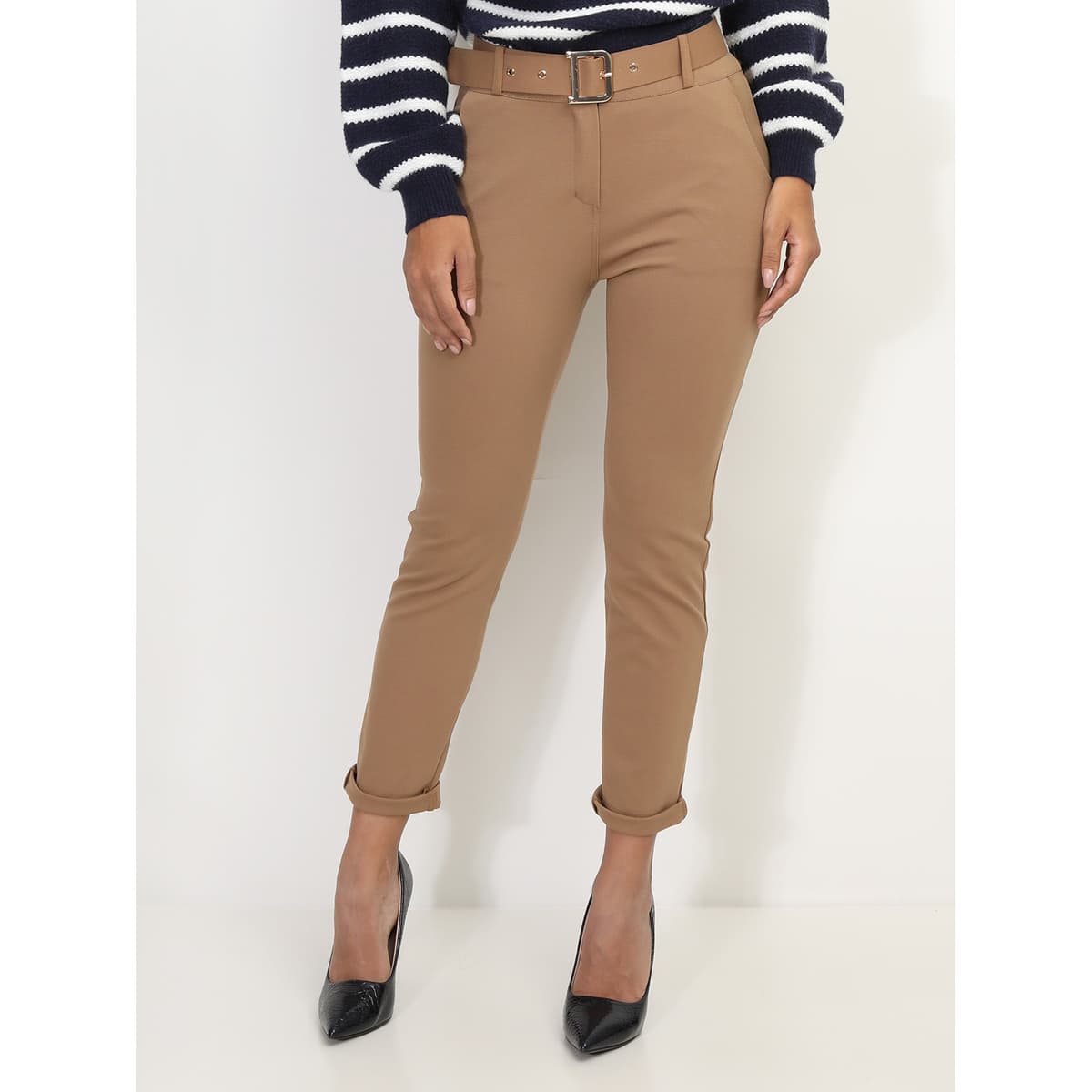 Women's Pants La Modeuse Brown
