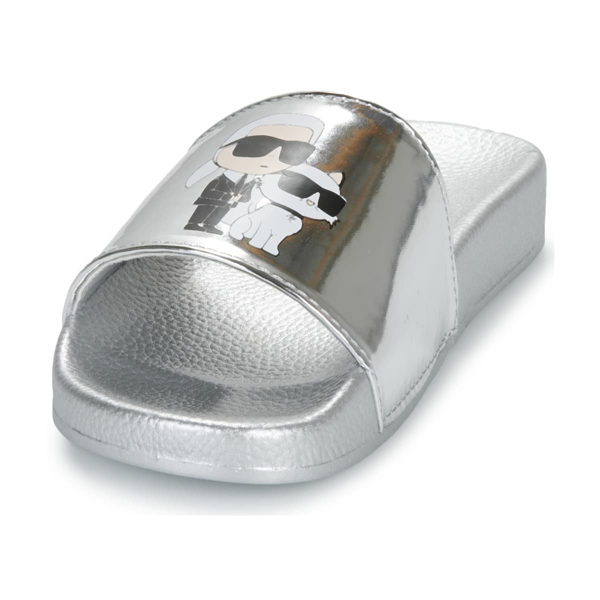 Girls' Flip Flops Karl Lagerfeld Silver