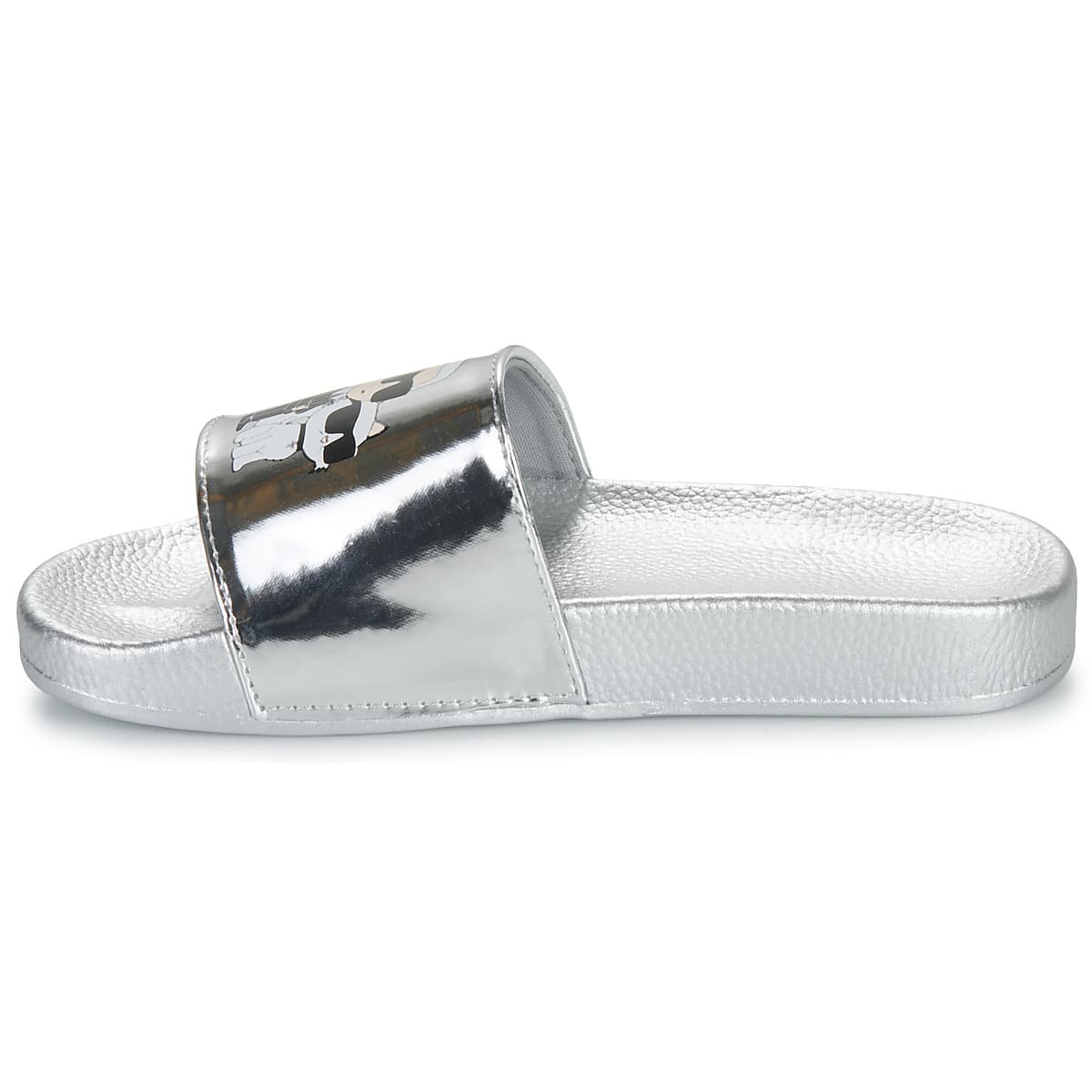 Girls' Flip Flops Karl Lagerfeld Silver