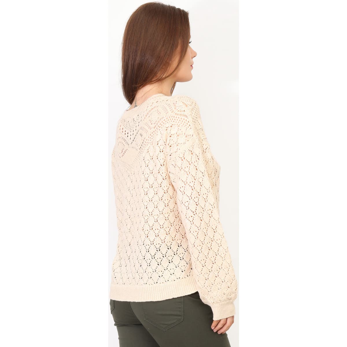 Women's Sweaters La Modeuse Beige