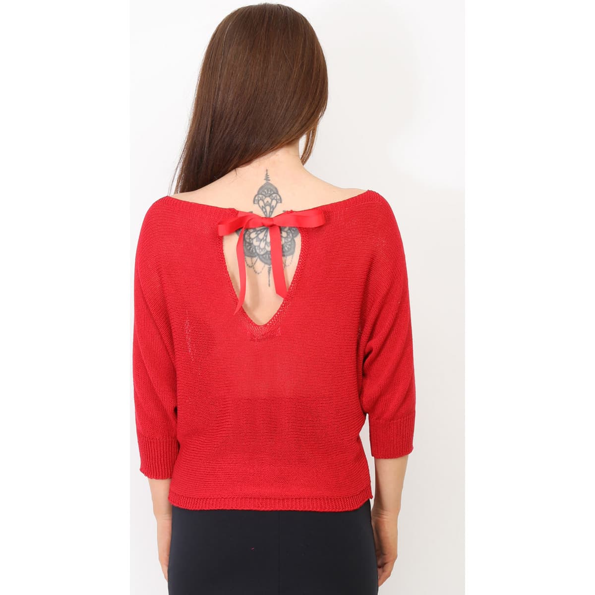 Women's Sweaters La Modeuse Red