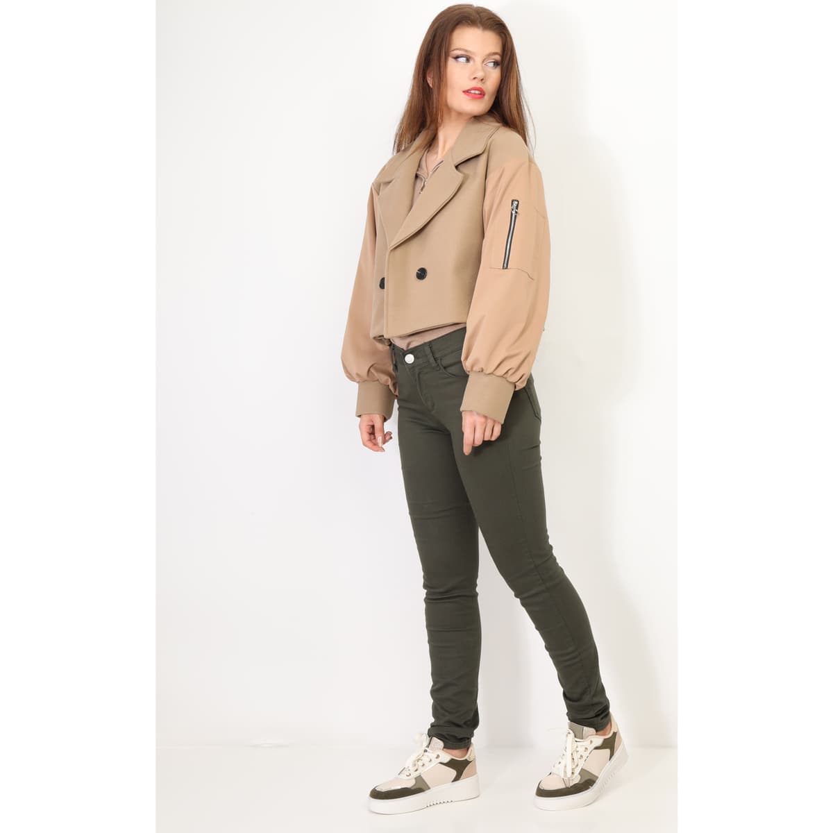 Women's Blazers La Modeuse Brown