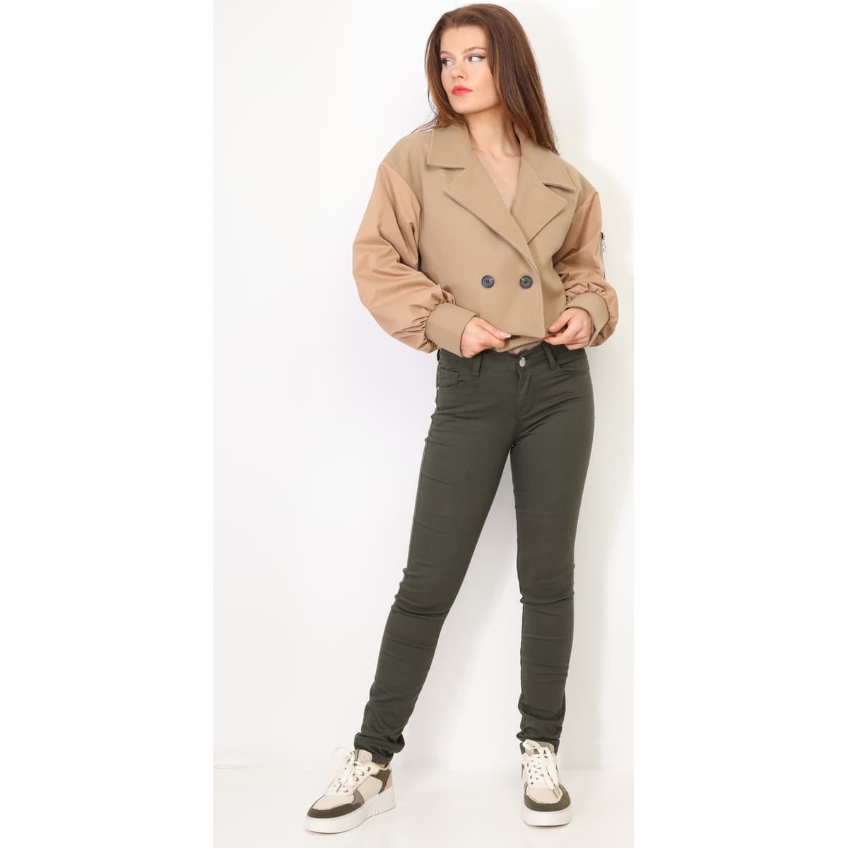 Women's Blazers La Modeuse Brown