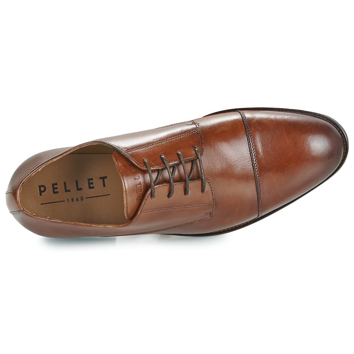 Men's Derby Shoes Pellet Brown