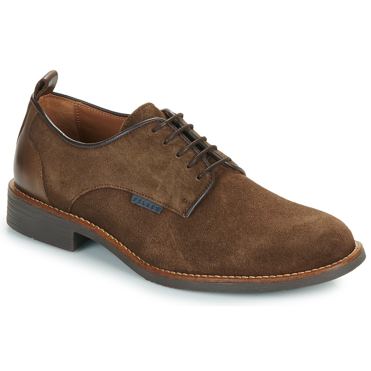 Men's Derby Shoes Pellet Brown