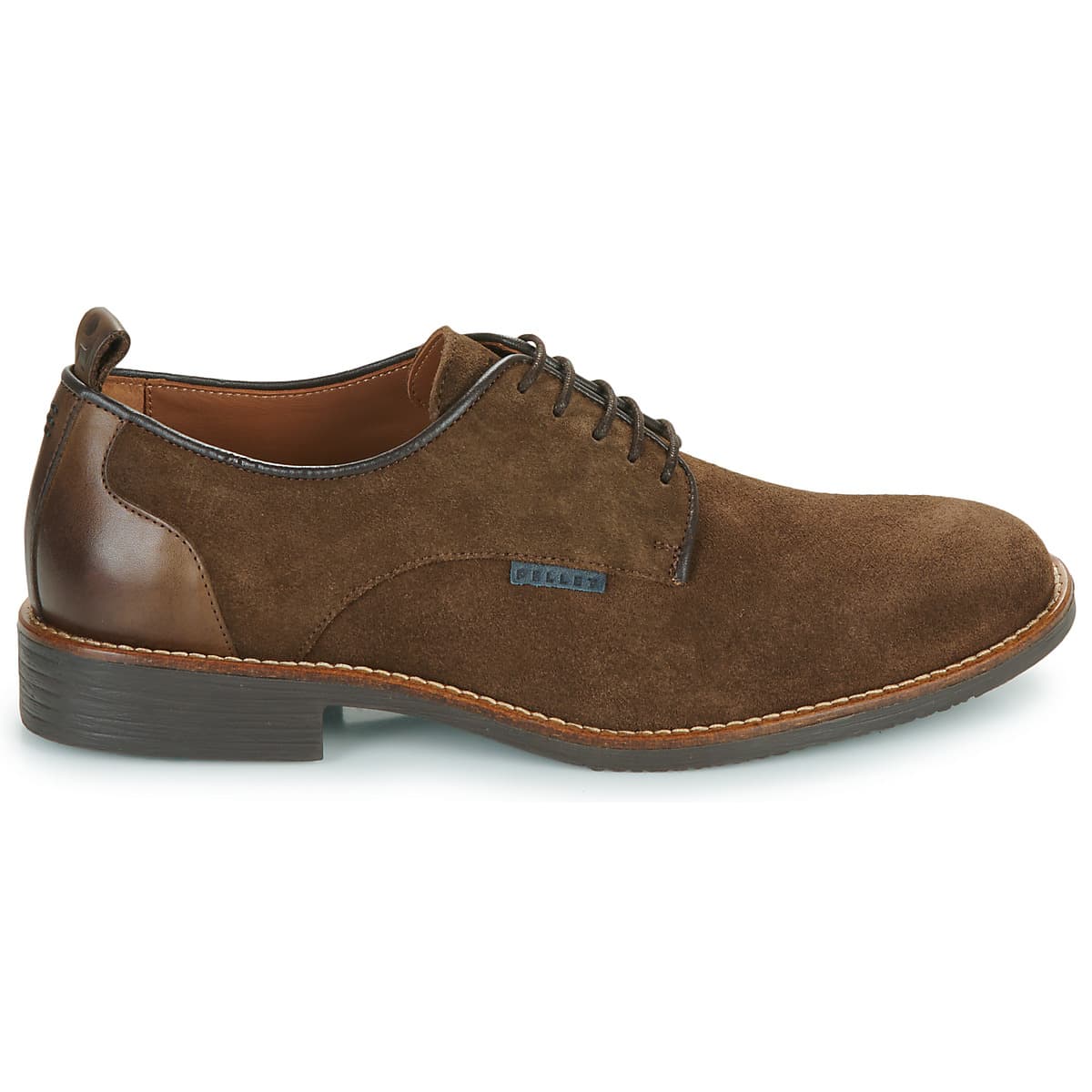Men's Derby Shoes Pellet Brown