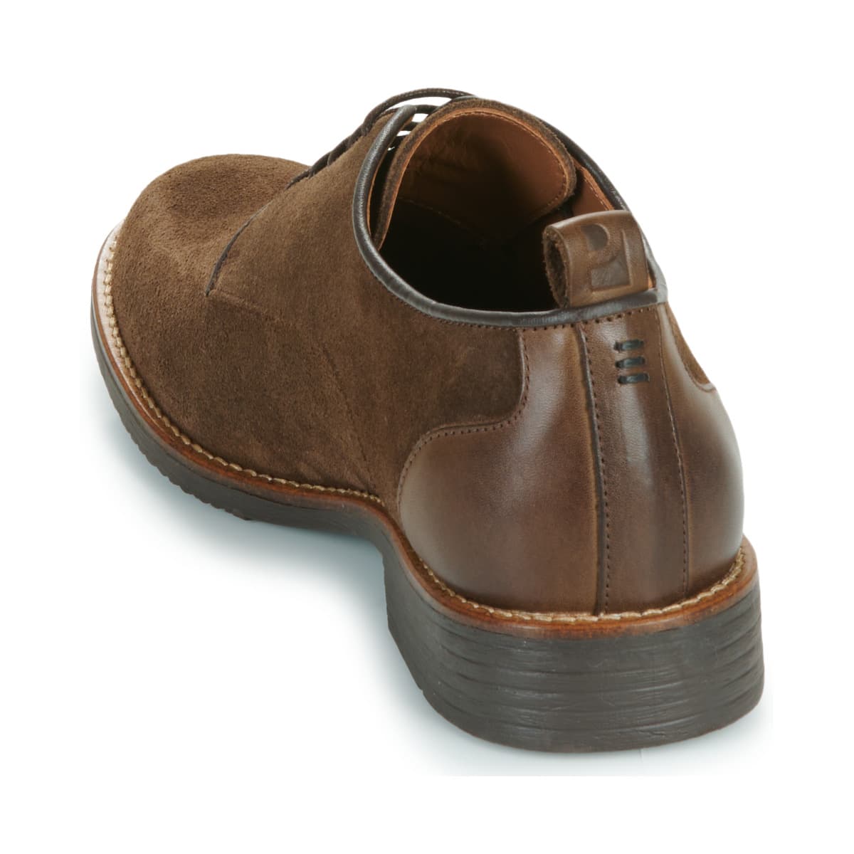 Men's Derby Shoes Pellet Brown