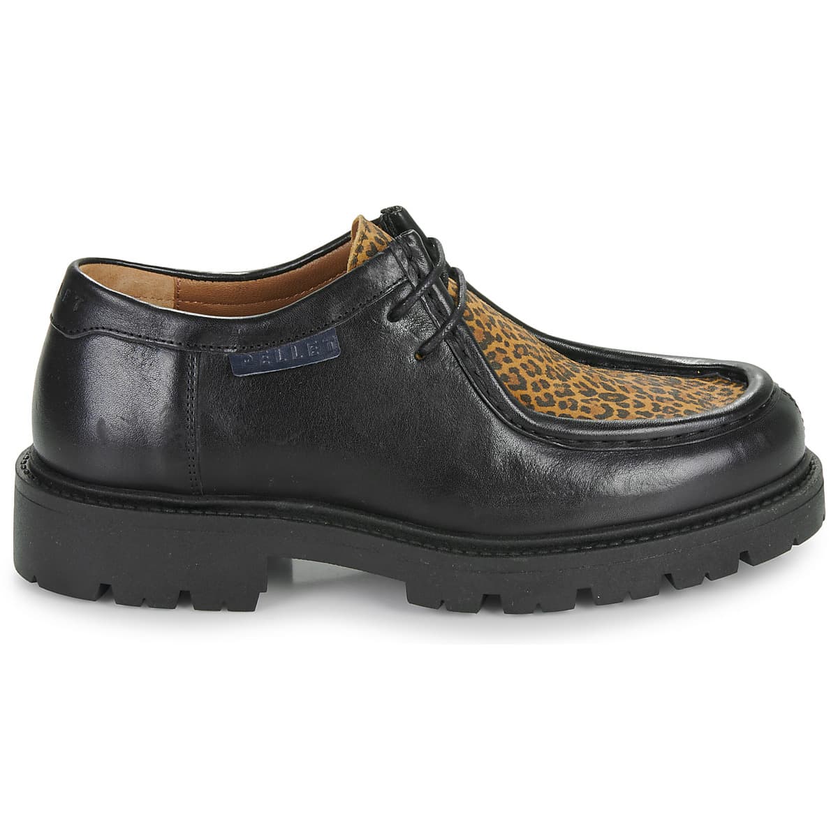 Women's Derby Shoes Pellet Black