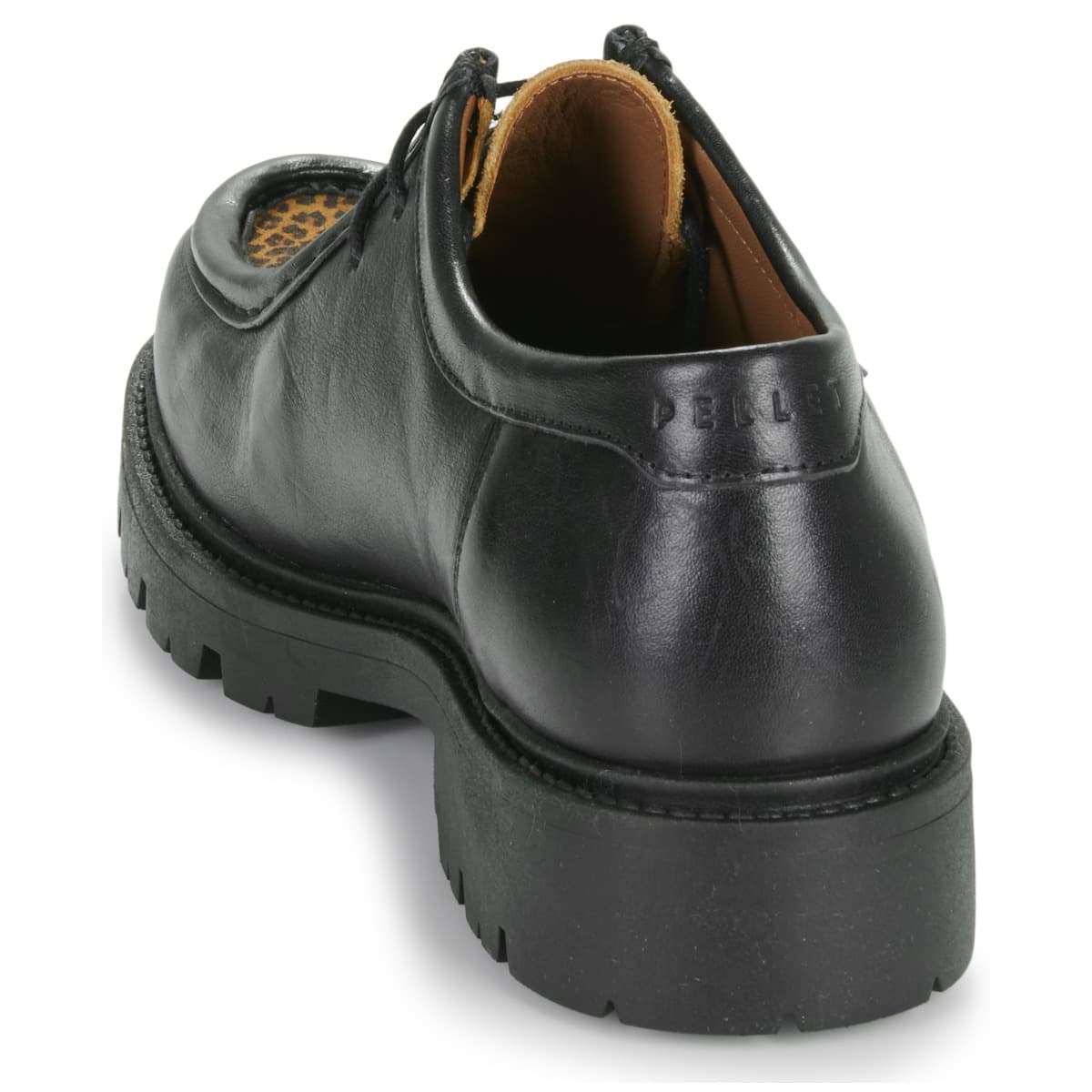 Women's Derby Shoes Pellet Black
