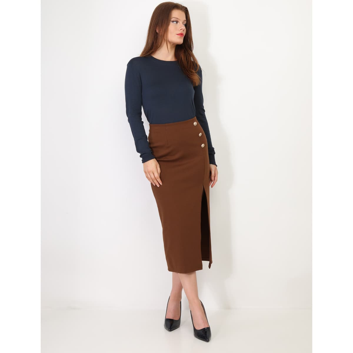 Women's Sweaters La Modeuse Blue