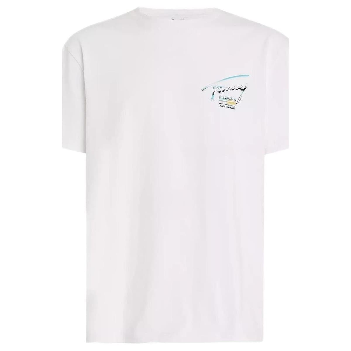 Men's T-Shirts Tommy Hilfiger White