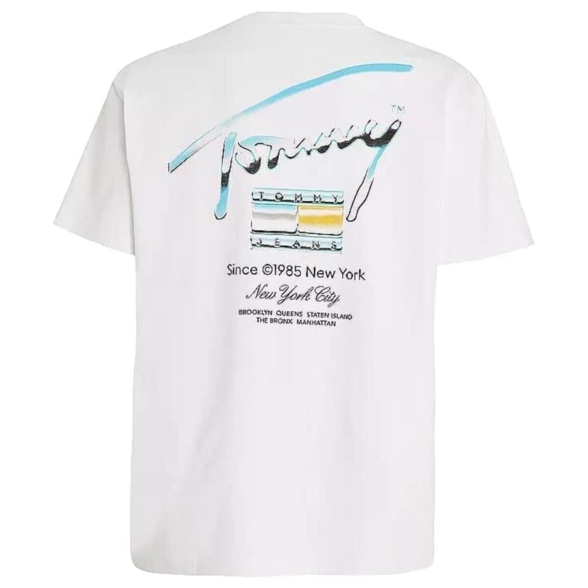Men's T-Shirts Tommy Hilfiger White