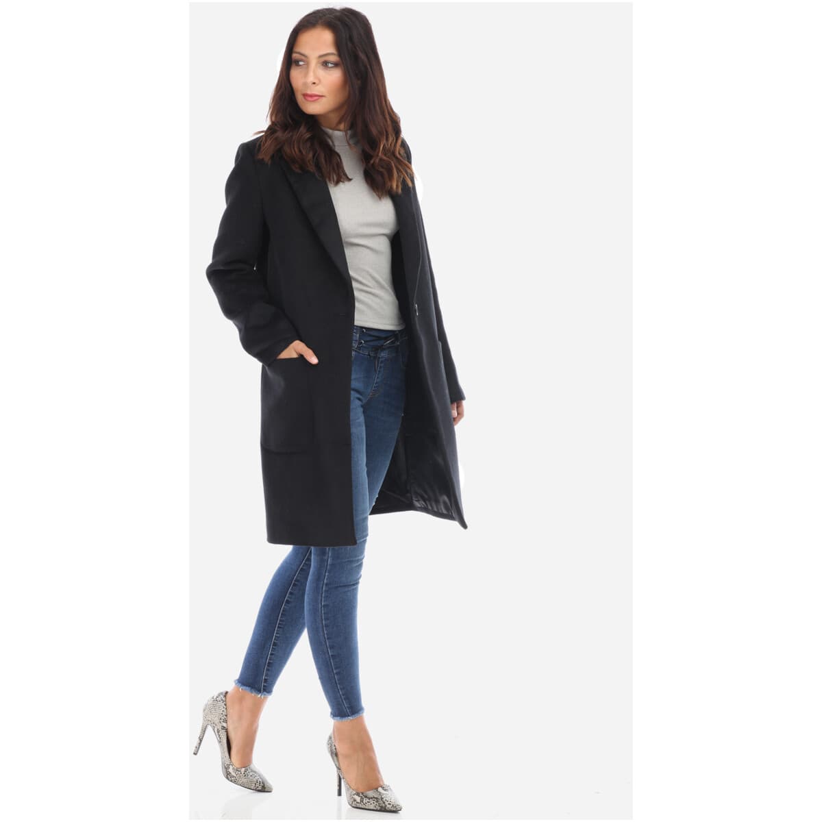 Women's Coats La Modeuse Black