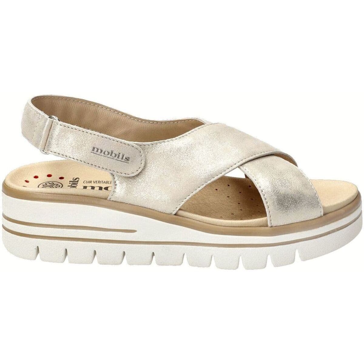 Women's Platforms Mephisto Gold