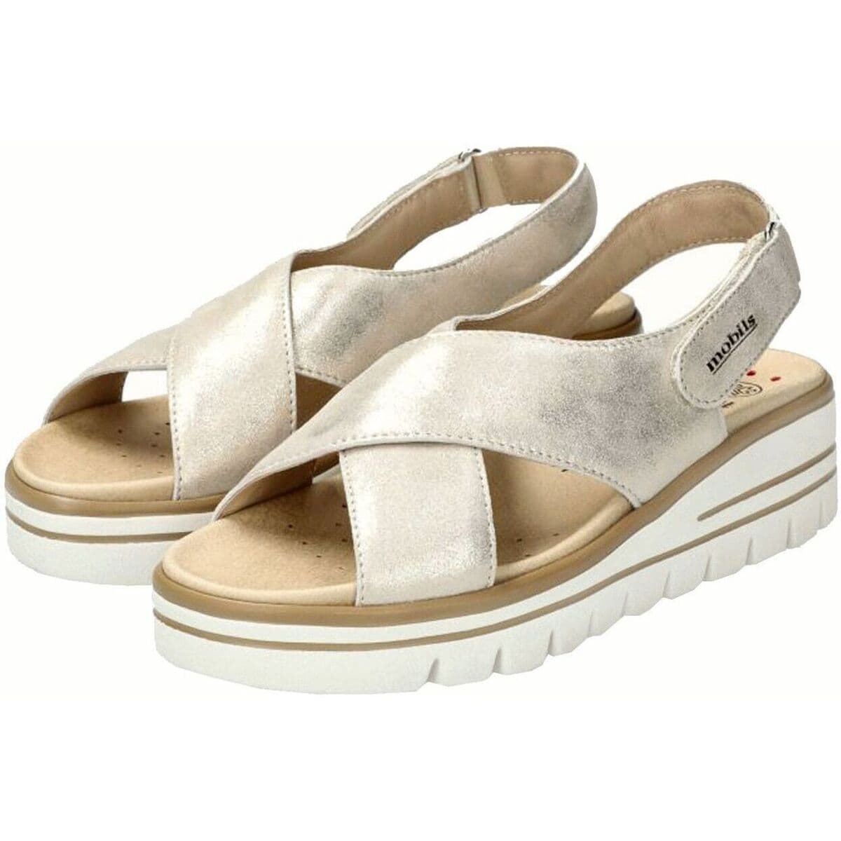 Women's Platforms Mephisto Gold