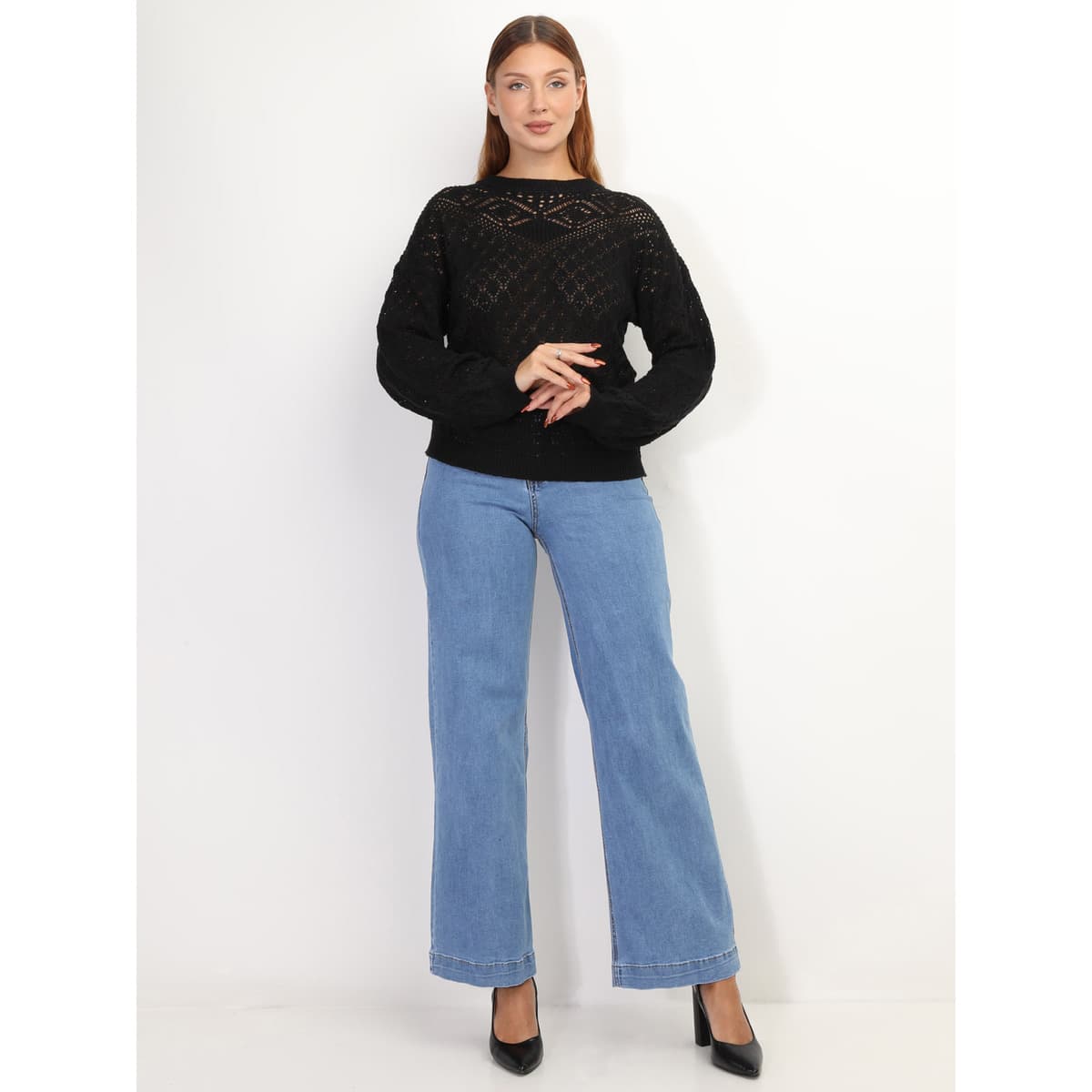 Women's Sweaters La Modeuse Black