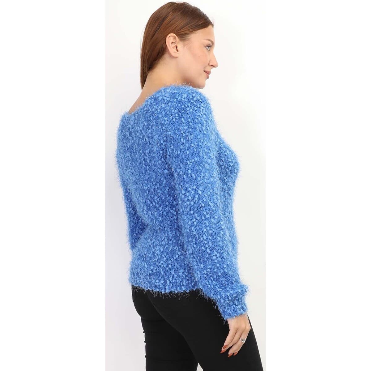Women's Sweaters La Modeuse Blue