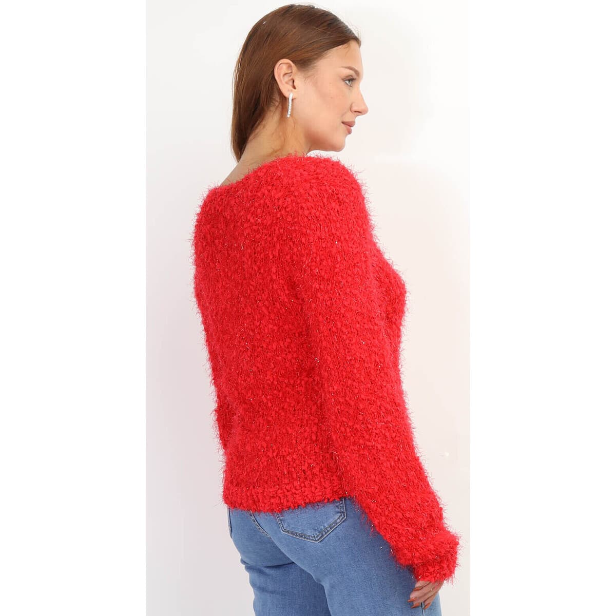 Women's Sweaters La Modeuse Red