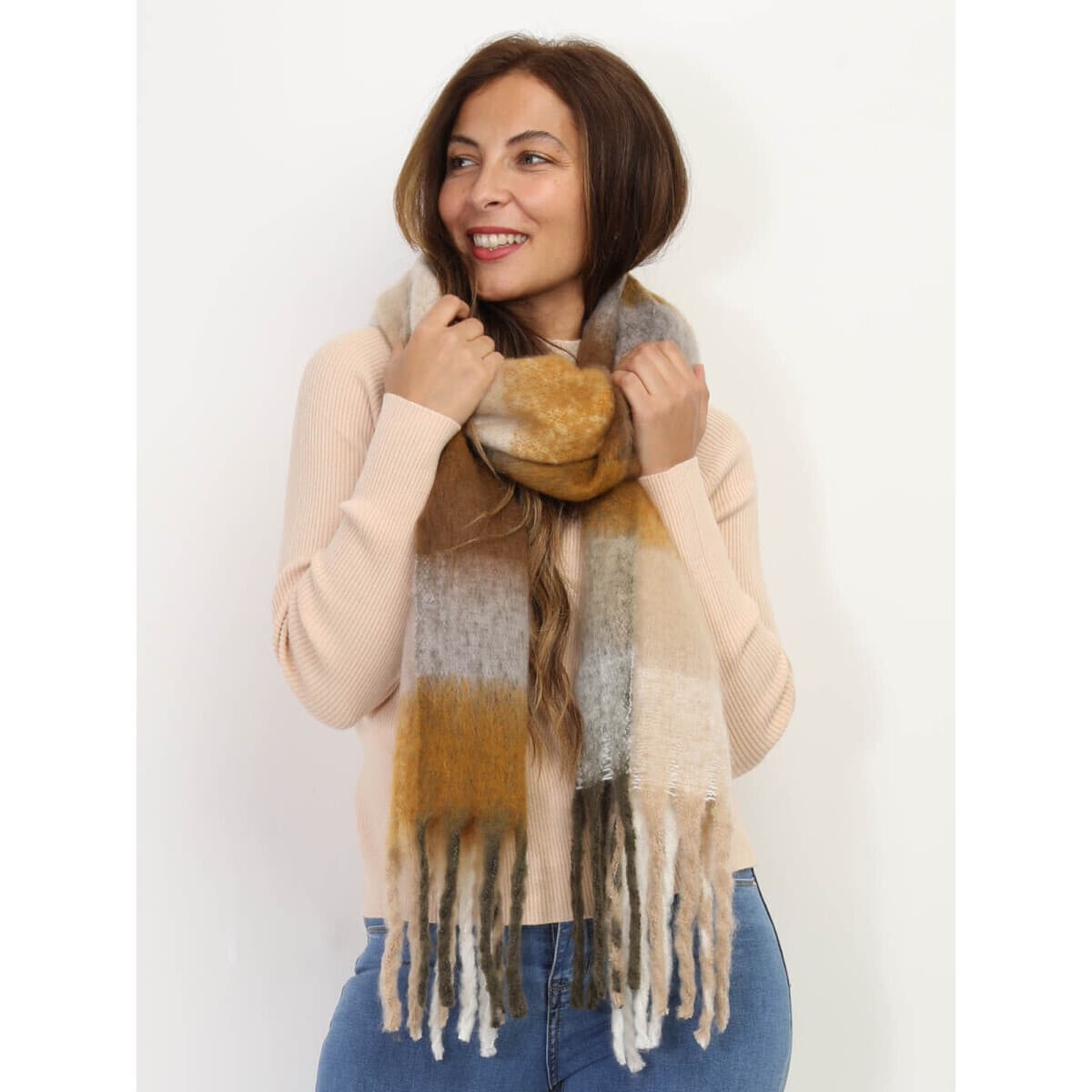 Women's Scarves La Modeuse Beige