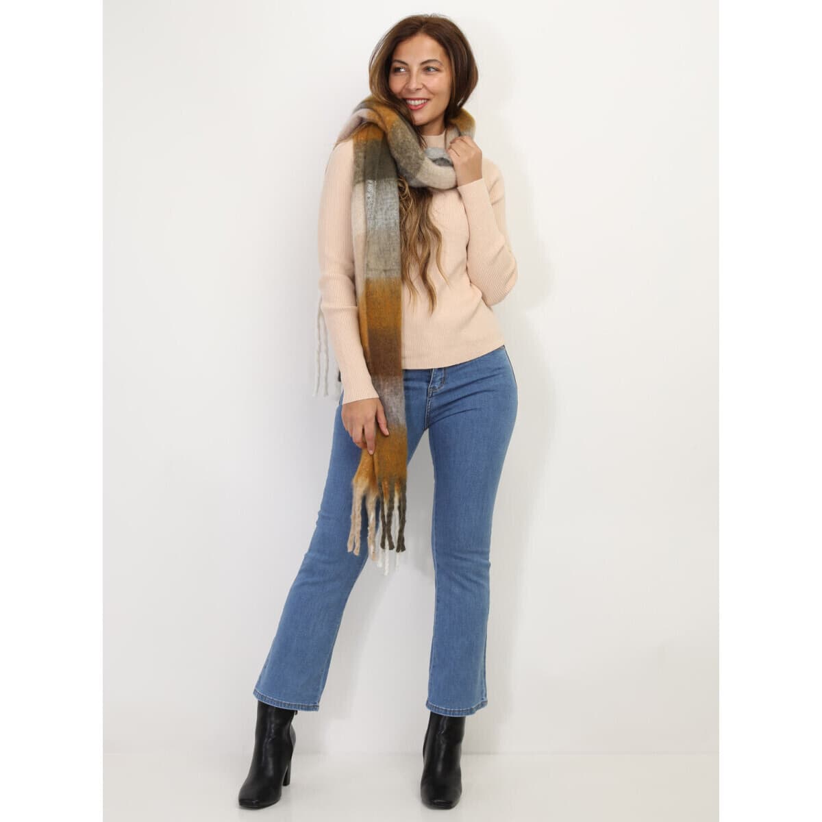 Women's Scarves La Modeuse Beige